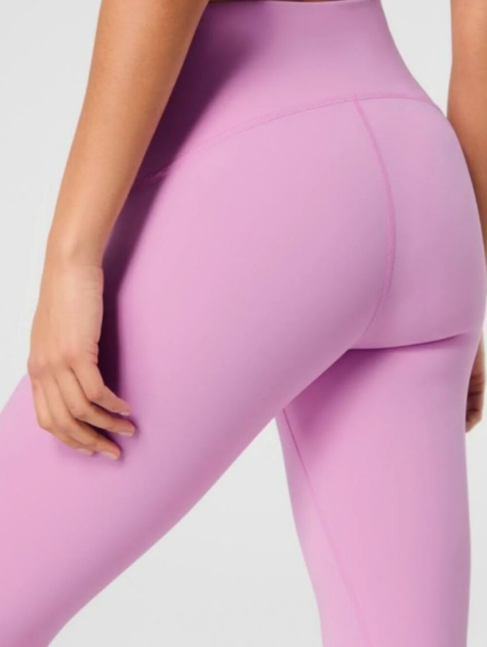 SPANX Booty Boost  Pink Leggings Size Large
